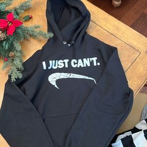 Nike hoodie I just can’t  size small